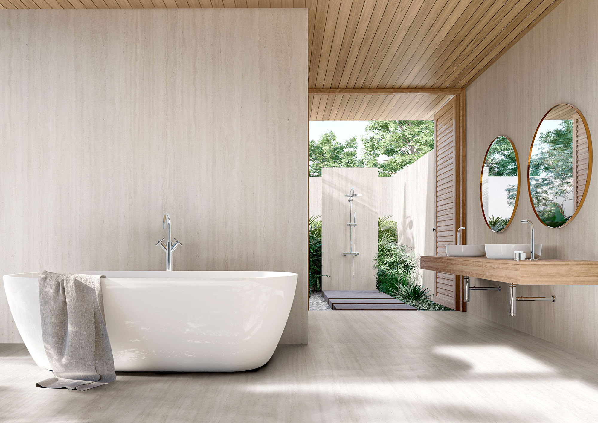 Travertino Pearl
