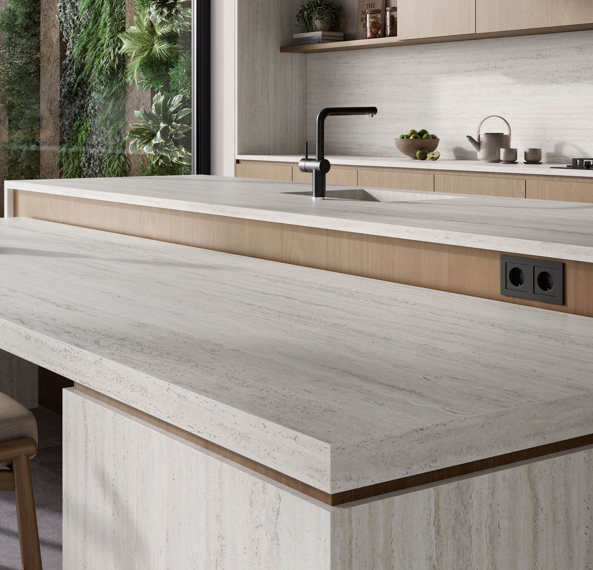 Travertino Pearl